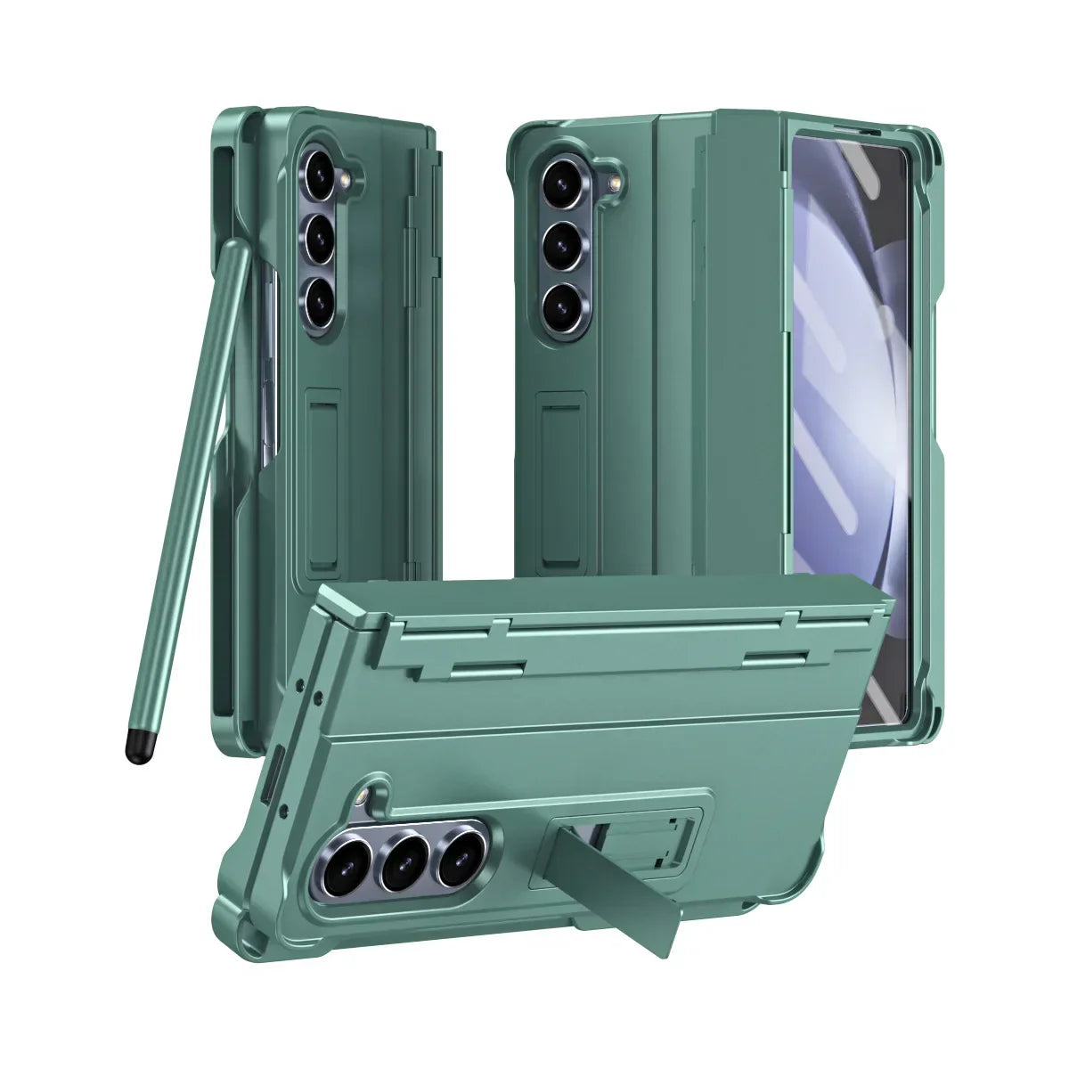 Full Protection Case with Touch Pen & Screen Protector For Samsung Galaxy Z Fold 6