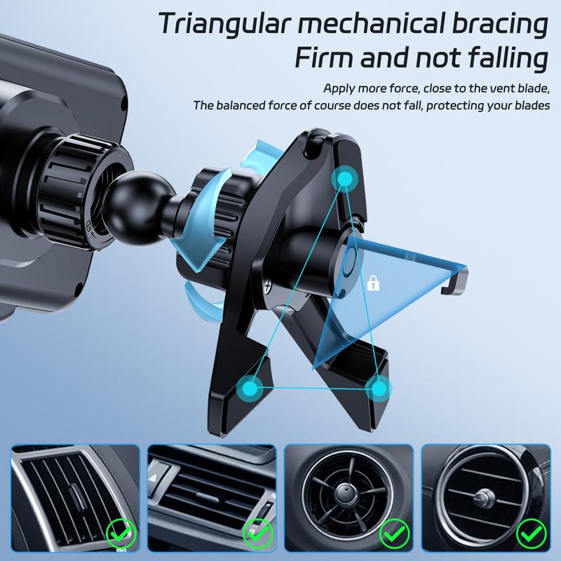 360° Foldable Fast Wireless Car Charger